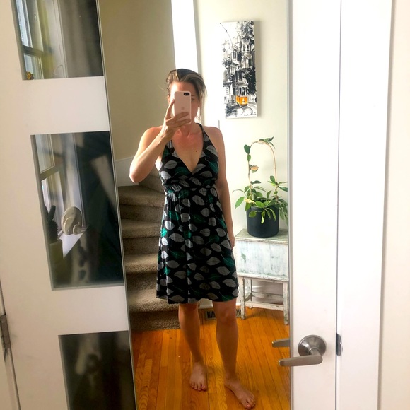 Leaf patterned sundress - Picture 2 of 5